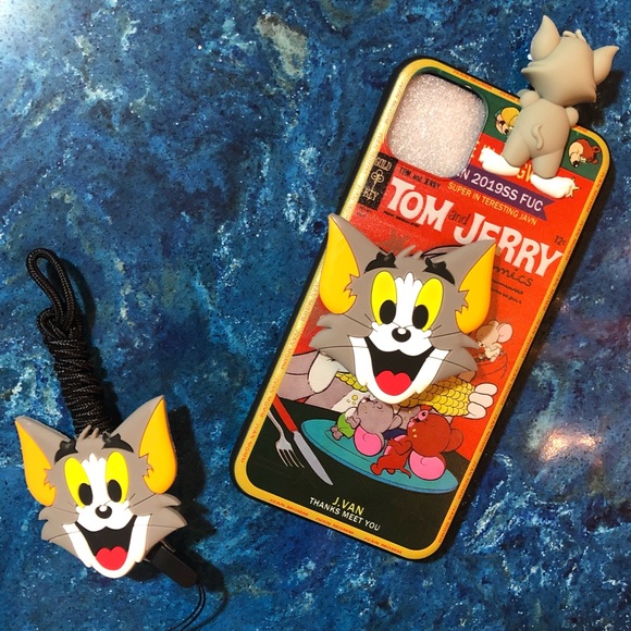iPhone 11 Pro Max Soft Case . Tom & Jerry. 3D Cartoon. - Picture 3 of 5